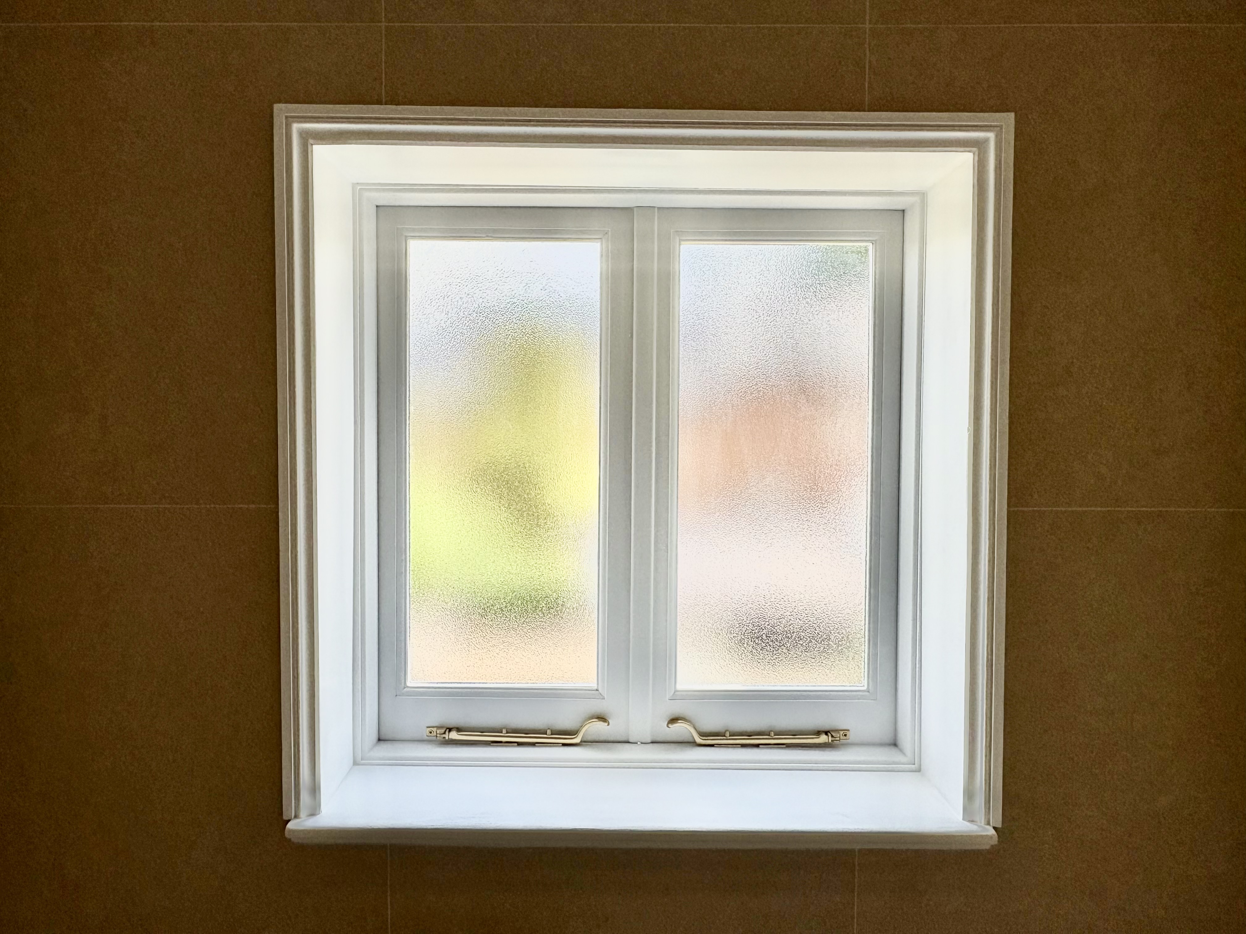 Traditional timber casement windows on period property